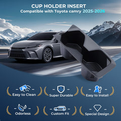 Katorn Camry interior accessory improves cup holder organization.