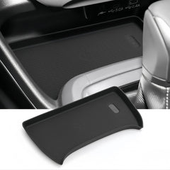 Katorn center-console wireless charging mat for Subaru Crosstrek/Impreza keeps devices secure while driving.