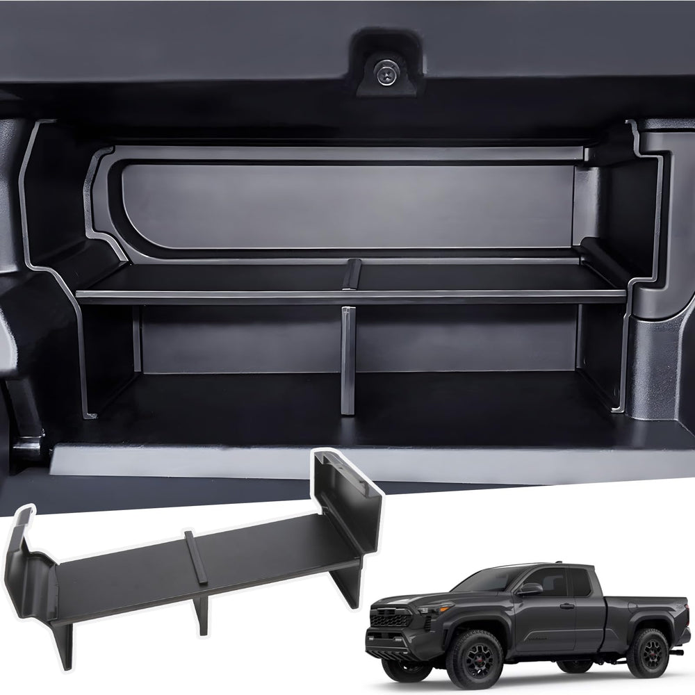 Katorn glove box dividers fit Tacoma 2024–2026 for a clutter-free center console.