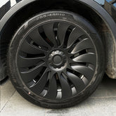 KAVANIC UberTurbine-style hubcap for Tesla Model Y 19in adds modern flair and protection.