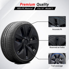 KAVANIC wheel cover protects rims from curb rash.