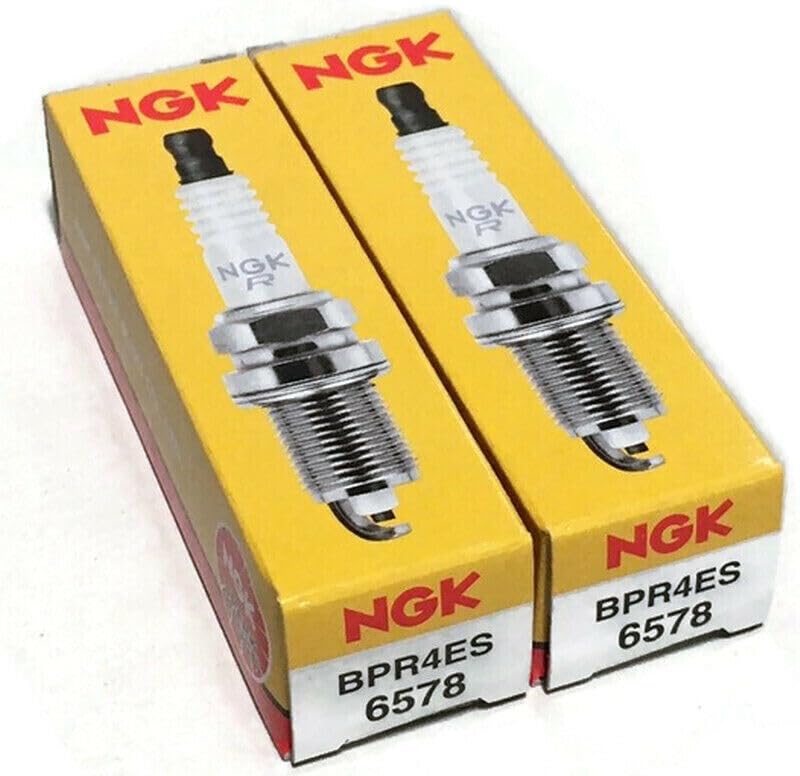 Kawasaki 99969-6527 spark plugs highlighted for reliable ignition.