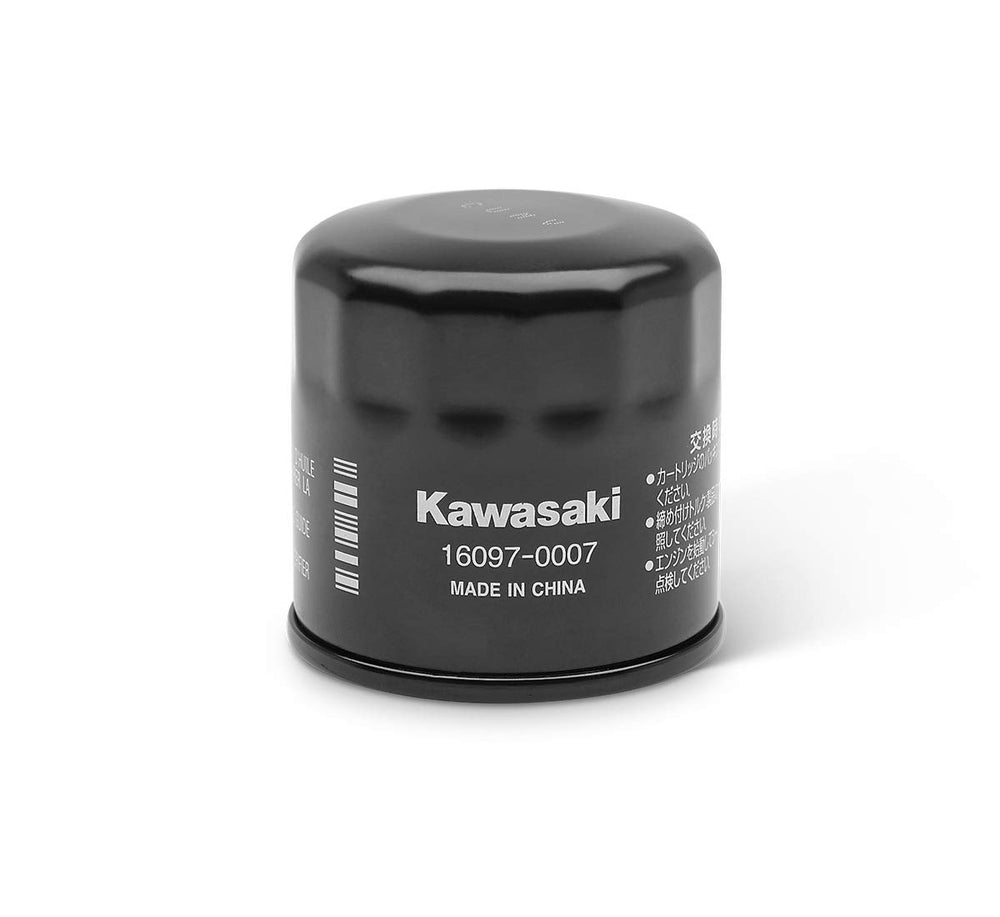 Kawasaki OEM oil filter 16097-0003 for Jet Ski engines ensures exact-fit performance.