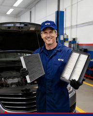 KAX All-in-One Kit—two filters, single package saves time and money.