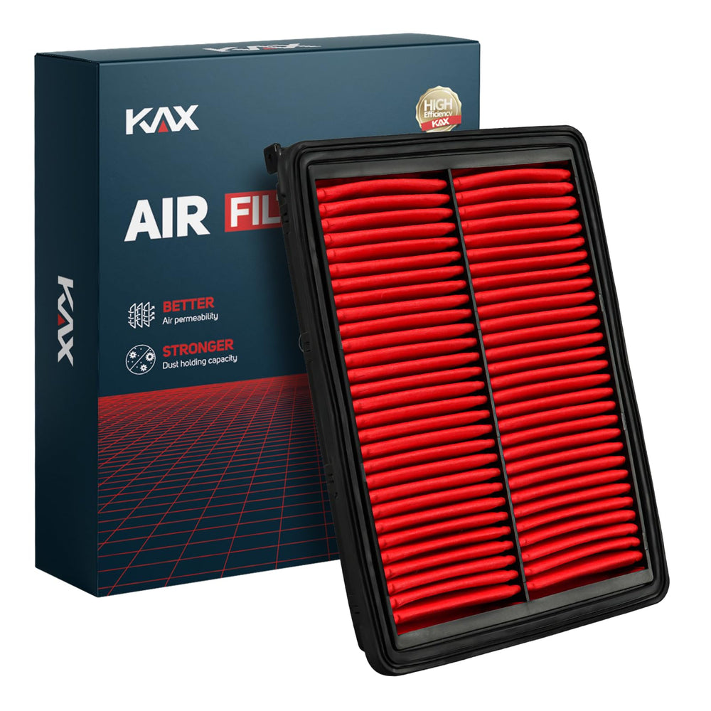 KAX CA11942 engine air filter box front view for quick replacement