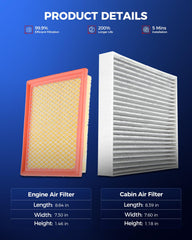 KAX engine-filter-kit for Prius V 2012-2017 supports smoother operation