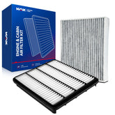 KAX engine and cabin air filter kit for Toyota Tundra, easy replacement.