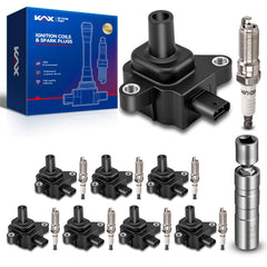 KAX ignition coil kit for Ford F-150 2018-2020 improves reliability.