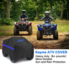 Kayme ATV cover includes a storage bag for easy packing.