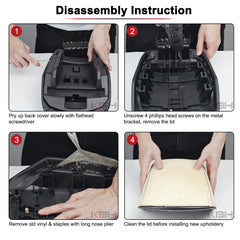 KBH anti-scratch armrest cover preserves interior appearance over time.