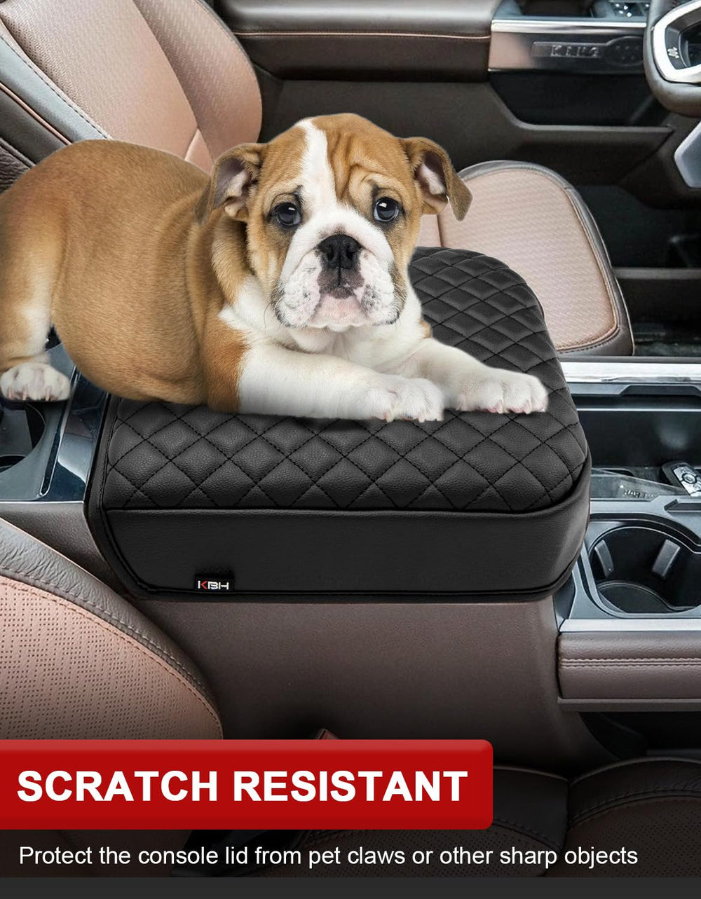 KBH armrest cover anti-slip design prevents shifting for stable use.