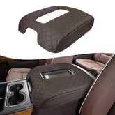 KBH center console armrest cover on Chevy Silverado protects the lid from scratches