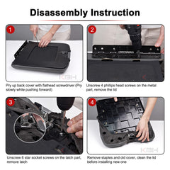 KBH package contents: one armrest cover for Ram interior.