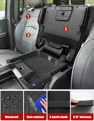 Protects console lid from sun, claws, and scratches with KBH cover