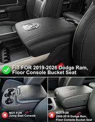 Soft leather padding on KBH armrest for comfortable elbow support during drives