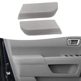 KBH front door armrest cover for Honda Pilot 2009-2015 in gray adds premium protection.