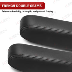 KBH Infiniti QX56 armrest cover with waterproof surface for easy cleaning.