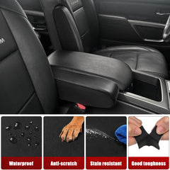 KBH Nissan Titan/Armada armrest cover easy tool-free installation.