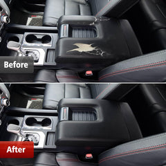 KBH black vinyl leather upholstery with anti-scratch protection