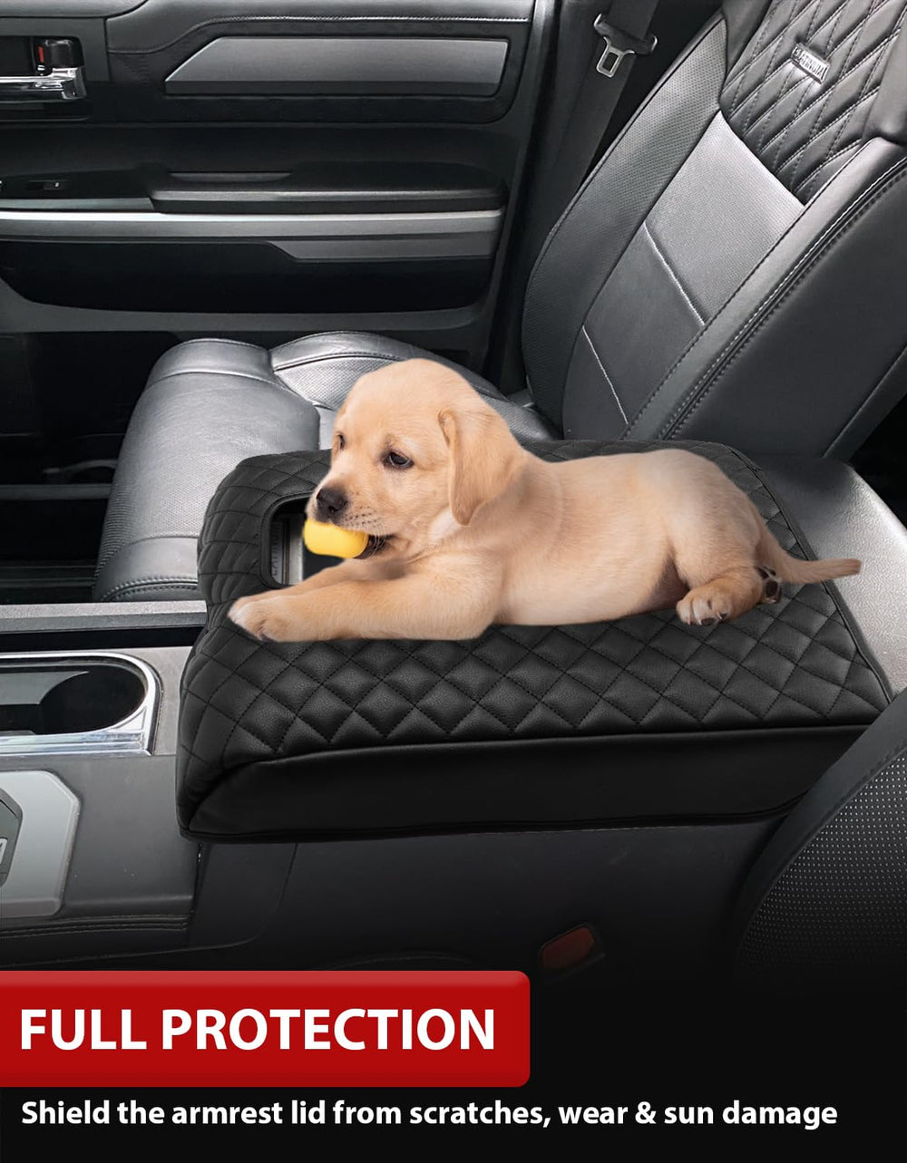 KBH vinyl leather trim close-up showing soft, premium touch.