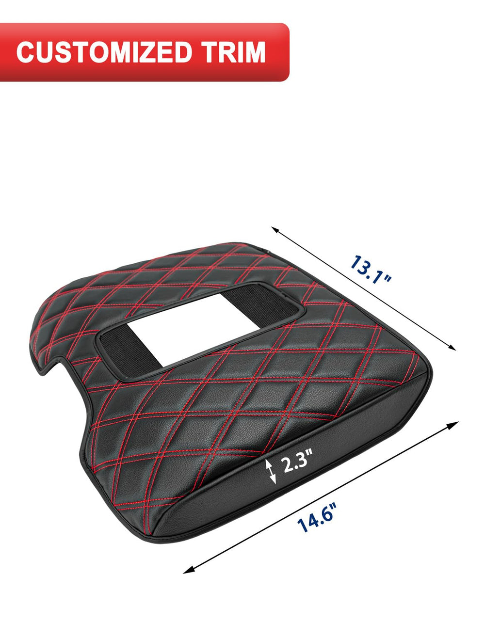 KBH waterproof center console cover offers simple wipe-clean maintenance.