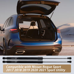 Kbkyawy 137lbf gas spring provides smooth, controlled tailgate motion.