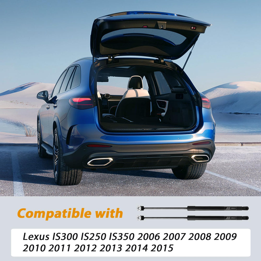 Kbkyawy gas struts for 2006–2015 Lexus IS, improving trunk operation.