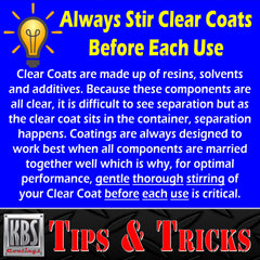 KBS Coatings 8304 DiamondFinish coverage up to 50 sq ft per pint.