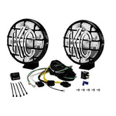 KC Apollo Pro 6in round housing with stone guard, USA-made durability for off-road