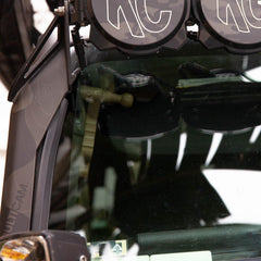 KC HiLiTES 6300 switch kit installed on vehicle for dual-light operation