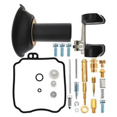 KCFJW2025 two-piece carb rebuild kit with plunger diaphragm for durable repair.