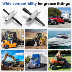 KCMOSGI 2-pack grease fitting tools for spare maintenance