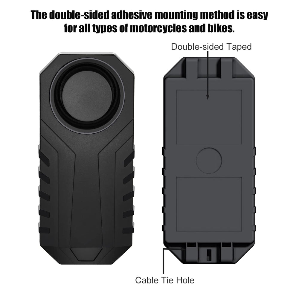 KCMYTONER compact design fits discreetly on bikes and scooters.