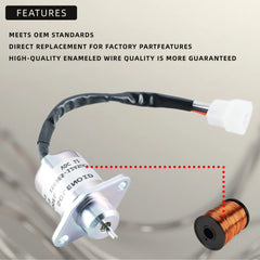 KD KISONIED assembly view, designed for Kubota D/V-series compatibility