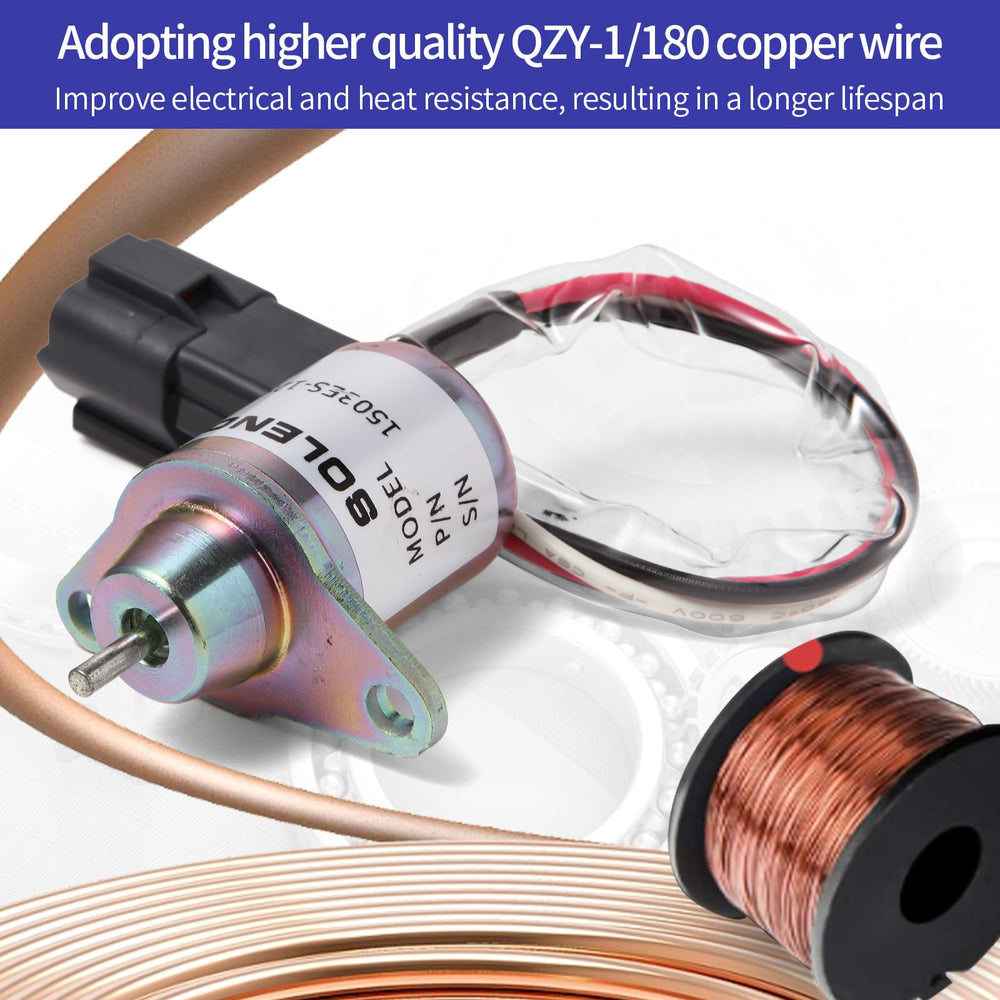 KD KISONIED John Deere compatible solenoid for 2025R/2036R.