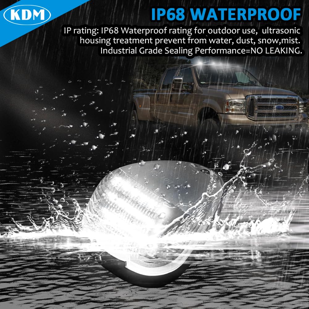 KDM ultra-bright white LEDs deliver long-lasting Ford cab lighting