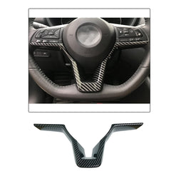 KEALAS carbon fiber steering wheel cover creates a cohesive interior vibe and better grip for Rogue Sport.