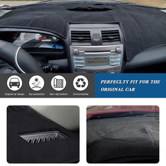 KEDAKEJI dash cover for Toyota Camry 2008 guards against sun damage and cracking