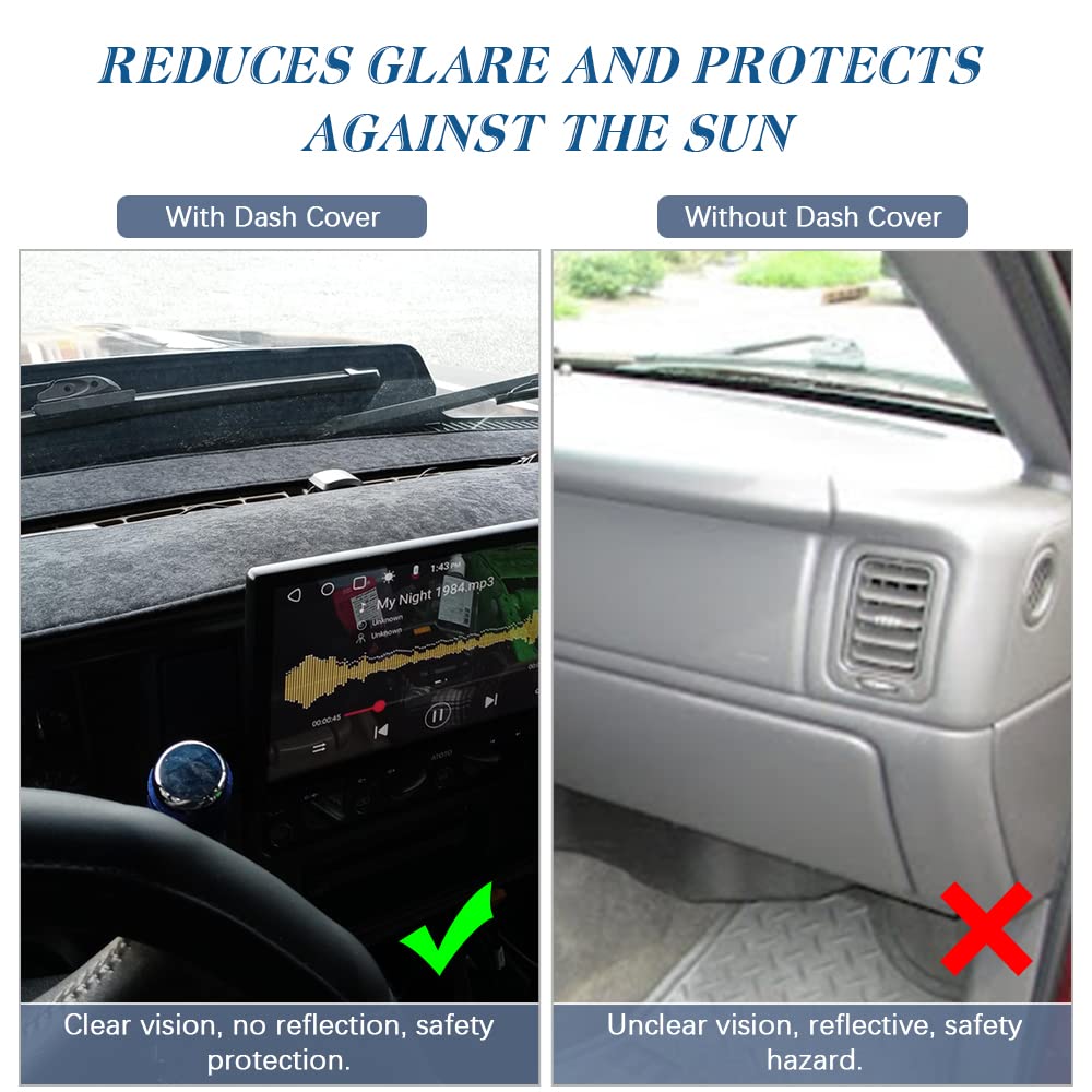 KEDAKEJI dash cover for Toyota Camry 2010 lowers glare and preserves interior