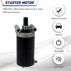 KEDAKEJI Kohler starter motor side view showing compact design for engine bays.