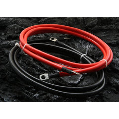 KEDAKEJI versatile 2AWG cable set for automotive, solar, RV, and marine use