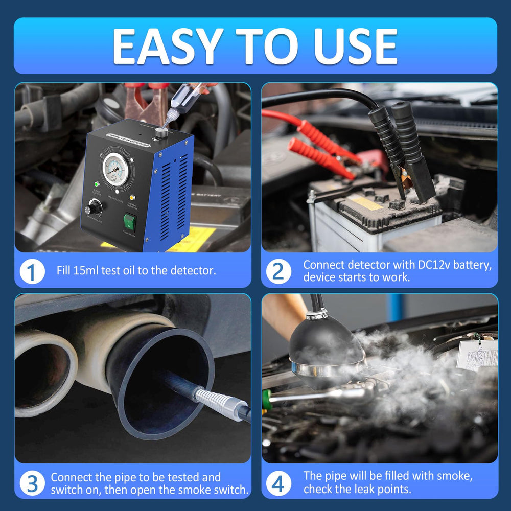 Kedite DC12V setup allows standalone operation without shop air.
