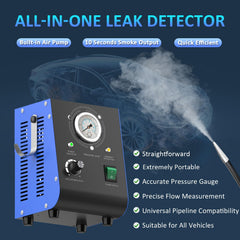 Kedite dual-mode detector switches between air and smoke for precision.