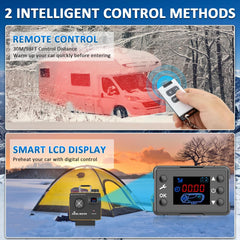 Kedite sealed fuel tank minimizes leaks for reliable winter use.
