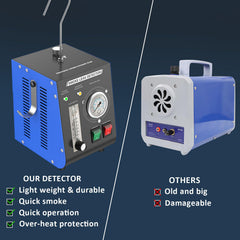Kedite smoke machine compact storage case for small workshops