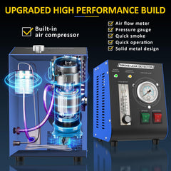 Kedite smoke machine dual mode operation for flexible testing