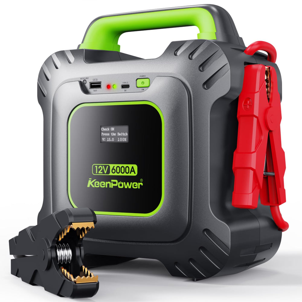 KeenPower 6000A front view with rapid-start capability