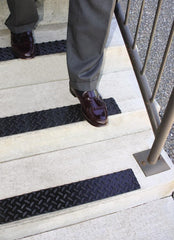 KEEPER 05680-4A two-pack safety step shown on stairs and porches