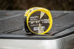 Keeper 20k break-strength ensures ample reserve for mid-sized vehicles.