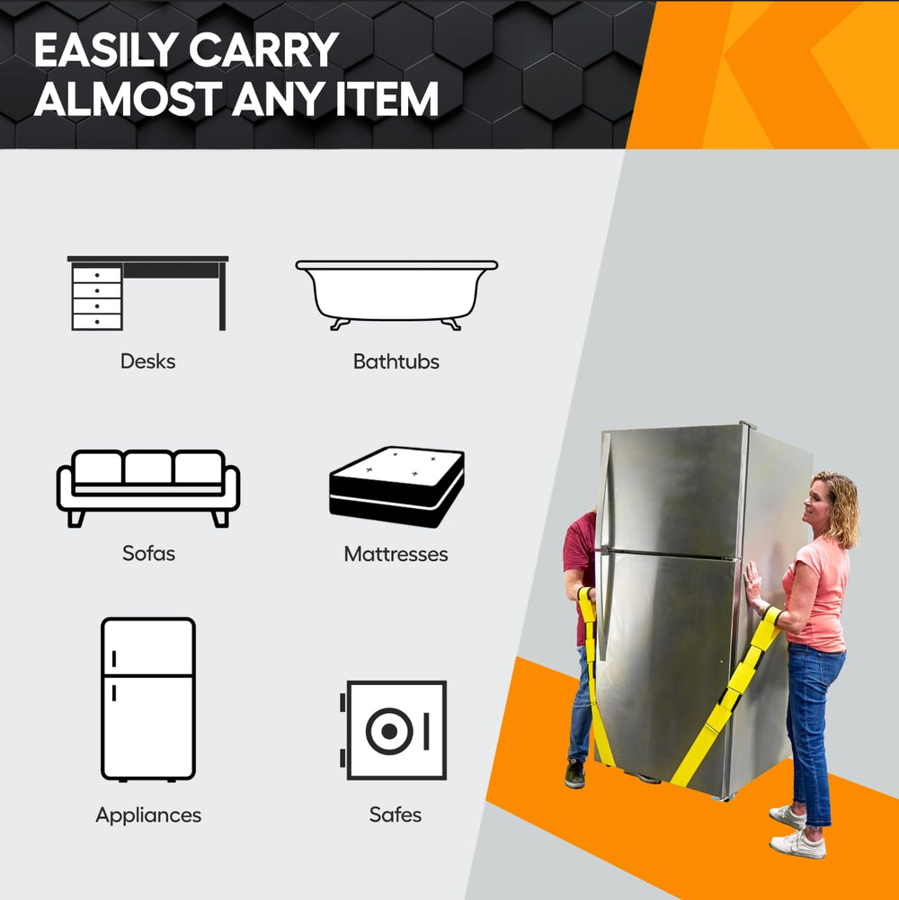 KEEPER protects walls and floors during furniture transfers.